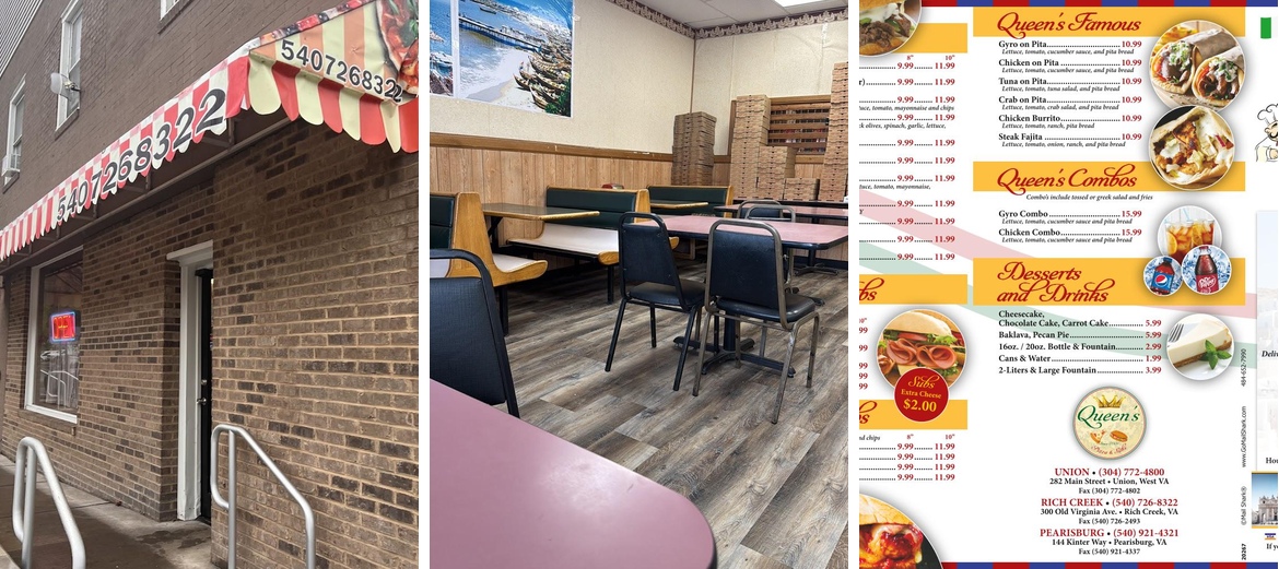 Queen's Pizza & Subs Menu