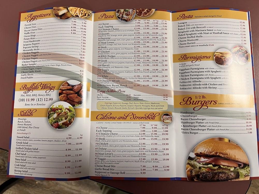 Queen's Pizza & Subs Menu image 3